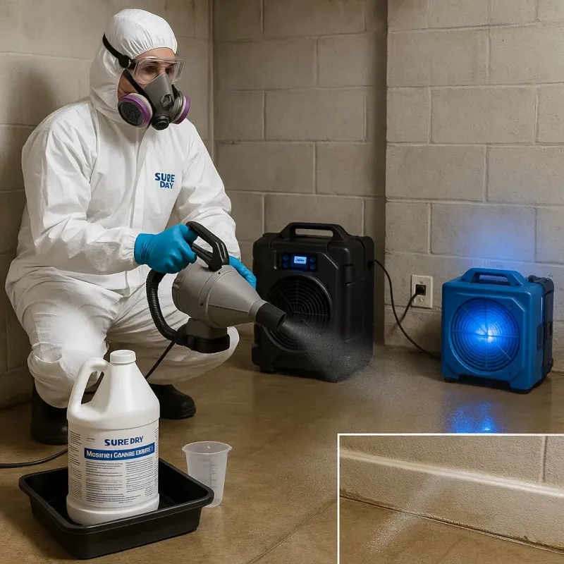 Sanitization and Odor Removal process in Marion, IA