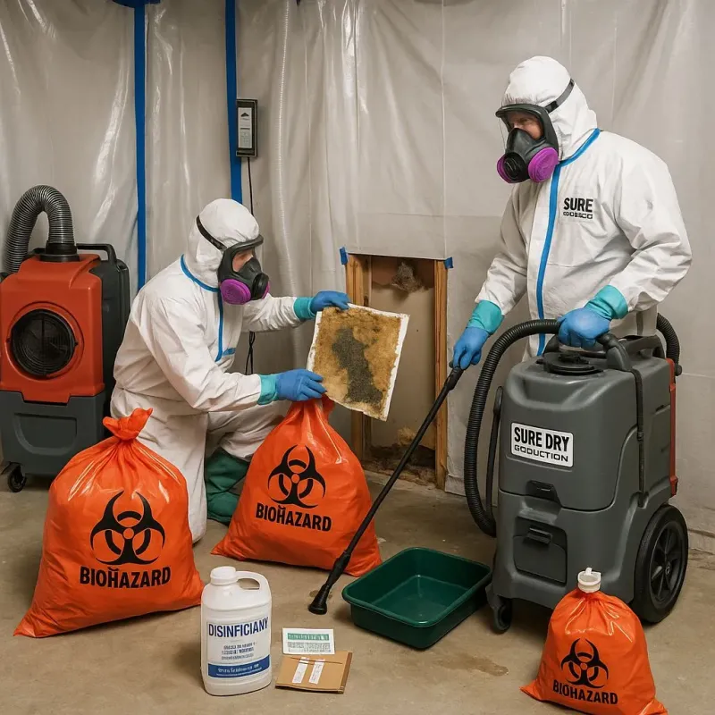 Contaminated Water Handling Protocols process in Marion, IA